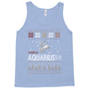 santa aquarius christmas ugly t shirts Tank Top