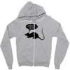 rat funny geek nerd scientific experiments are fun Zipper Hoodie