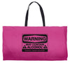 may contain alcohol Weekender Totes