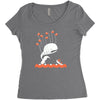 moby fail Women's Triblend Scoop T-shirt