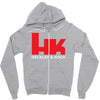 hk heckler and koch Zipper Hoodie
