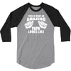 amazing papa 3/4 Sleeve Shirt