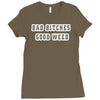 good weed Ladies Fitted T-Shirt