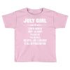 Super July Girl Toddler T-shirt