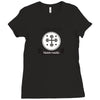 train hard Ladies Fitted T-Shirt