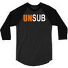 unsub criminal minds us crime tv series unknown subject unisex 3/4 Sleeve Shirt