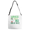 weed plant funny tee shirt 420 cannabis pot marijuana stoner gag addic Adjustable Strap Totes