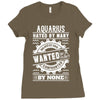 Aquarius Hated By Many Wanted By Plenty Ladies Fitted T-Shirt