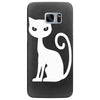 white cat funny Samsung Galaxy S7 Edge