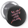 rad white and blue Pin-back button