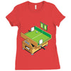 pre computers Ladies Fitted T-Shirt