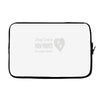 dogs leave paw prints on your heart Laptop sleeve