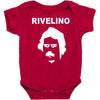 rivelino brazil 70s football world cup legend retro Baby Bodysuit