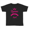 queens are born in april Toddler T-shirt