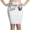 crazy cat lady Pencil Skirts