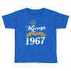 kings are born in 1967 Toddler T-shirt