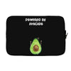 Powered By Avocado Laptop sleeve