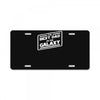 best dad in the galaxy License Plate