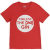 time for the gin V-Neck Tee