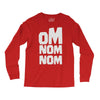 om nom nom Long Sleeve Shirts