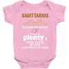 Sagittarius Hated By Many Wanted By Plenty Disliked By Some Confronted Baby Onesie
