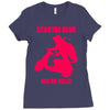 bear has no rules Ladies Fitted T-Shirt