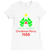 welcome to the party Ladies Fitted T-Shirt