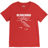 up and under formation V-Neck Tee