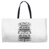 Real Kings Are Born On October 15 Weekender Totes