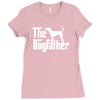 the dogfather bluetick coonhound white Ladies Fitted T-Shirt