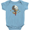overwatch zenyatta cute spray Baby Onesie