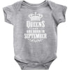 Queens Are Born In October Infant Clothing