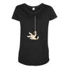Astronaut Maternity Scoop Neck T-shirt