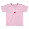 Stick Heart Toddler T-shirt