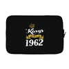 kings are born in 1962 Laptop sleeve