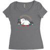 tubbs the hutt Women's Triblend Scoop T-shirt