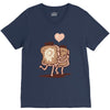 french toast kiss V-Neck Tee