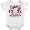 basketball all star league Baby Bodysuit