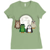 Monster porgs V1 Ladies Fitted T-Shirt