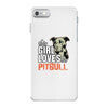 This Girl Loves Pitbull iPhone 7 Case