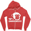 98% chimpanzee Zipper Hoodie
