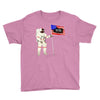 Astronaut Celebrating Independence  Day at 1776 Youth Tee