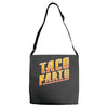 taco party Adjustable Strap Totes