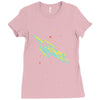 uss millennium enterprise Ladies Fitted T-Shirt