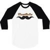 mustache (2) 3/4 Sleeve Shirt