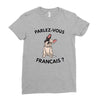 high end french bulldog Ladies Fitted T-Shirt