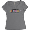 Greeting From Astroworld Wish You Were Here Women's Triblend Scoop T-shirt