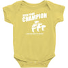 beer pong champion Baby Bodysuit