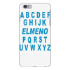 alphabet abc elemno iPhone 6/6s Plus Case