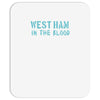 west ham in the blood retro style new Mousepad